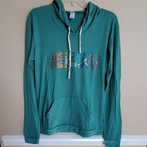 Green mermaid longsleeve hoodie